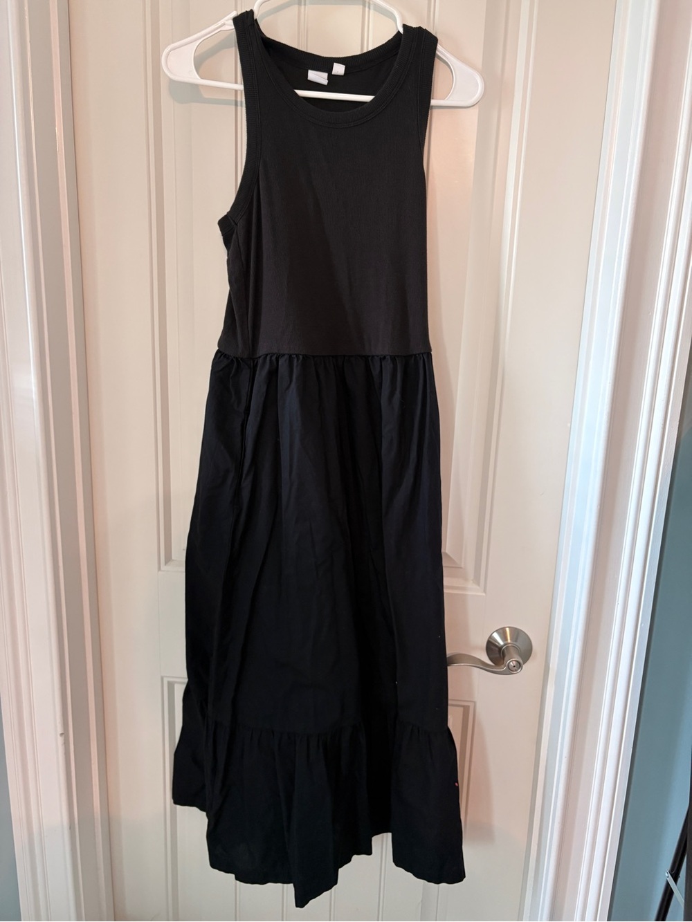 Gap Black Tank Maxi Dress size medium